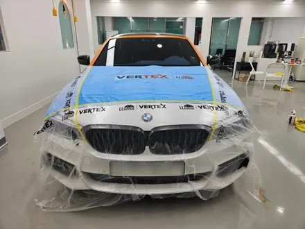 고양 일산 루마버텍스 900/1100 BMW 520D 썬팅 재시공 / 고양 덕양구 신원동