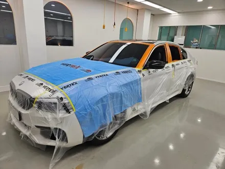 고양 일산 루마버텍스 900/1100 BMW 520D 썬팅 재시공 / 고양 덕양구 신원동