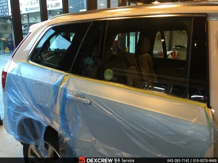 볼보 XC90 프리미엄 열차단썬팅 부터 2채널 블랙박스 까지 덱스크루 청주점에서 함께합니다.
