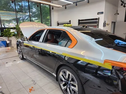 bmw i7 차량 듀오톤(투톤)랩핑 작업후기 / 동탄 장지동