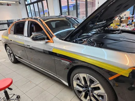 bmw i7 차량 듀오톤(투톤)랩핑 작업후기 / 동탄 장지동