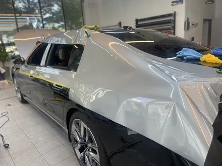 bmw i7 차량 듀오톤(투톤)랩핑 작업후기 / 동탄 장지동