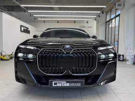 bmw 740i 상단 듀오톤 랩핑(탑폴리에) / 동탄 장지동
