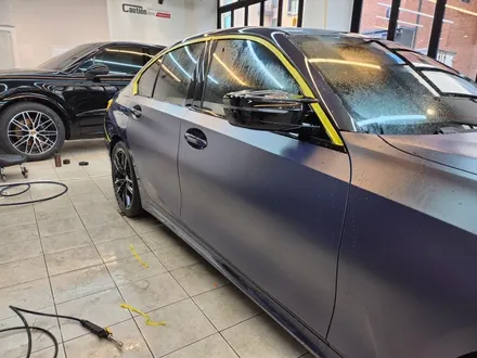 bmw 3시리즈 무광ppf [340i 무광ppf][동탄ppf]  세피아 바이올렛 / 동탄 장지동