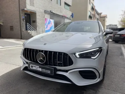 벤츠 cla 45amg  전면부 ppf작업 / 동탄 장지동