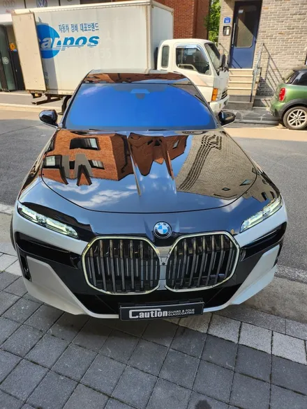 동탄 bmw 740i 랩핑[동탄랩핑,7시리즈듀오톤,7시리즈투톤,블랙랩핑]화성랩핑 동탄랩핑 평택랩핑 / 동탄 장지동