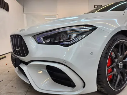 벤츠 cla 45amg  전면부 ppf작업 / 동탄 장지동