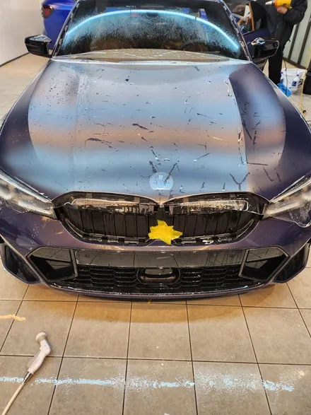 bmw 3시리즈 무광ppf [340i 무광ppf][동탄ppf]  세피아 바이올렛 / 동탄 장지동