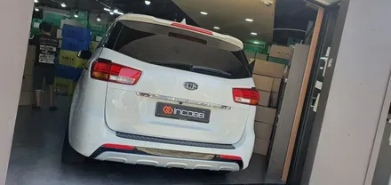 기아 엠블럼 교체 올뉴카니발 엠블럼을 교체해보세요 / 나만의 개성있는 엠브럼 / 부산,김해