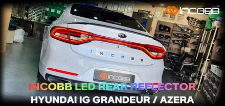부산 IG 그랜저 무빙 LED 리어리플렉터 시공 인코브 / 국내 생산 튜닝 1:1 교체형 / 부산,김해