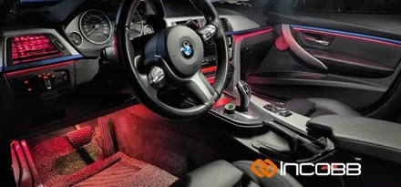 BMW F30 3시리즈 엠비언트 라이트 인코브 제품 시공 / 부산,김해