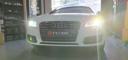 부산 수입차 아우디 A7 HID D3S 벌브 전구 광량업 심봉사 눈뜨다 / 부산,김해