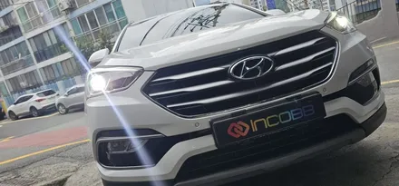 싼타페 더 프라임 반사판 교체 수리 변환빔 광도 미달 부족 자동차 검사 불합격 문제 해결 / 부산,김해