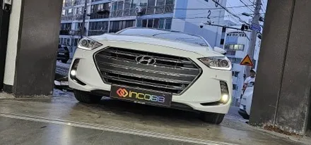 부산 아반떼AD 헤드라이트 LED 데이라이트 고장 불량 수리 인코브에서 해결 했어요 / 부산,김해