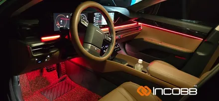 부산 디 올 뉴 그랜저 GN7 엠비언트 라이트 오프라인 장착 할인 행사 인코브와 세련된 실내를 완성하세요 / 부산,김해
