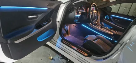 부산 엠비언트 라이트 BMW 6시리즈 무드램프 조명 시공 후기 / 부산,김해