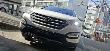 행사 마지막 7대분 싼타페DM 반사판 수리 양쪽 17만 변환빔 광도 미달 부족 / 부산,김해