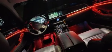 제네시스 EQ900 엠비언트 시공 부산 인코브 본사 실내 감성을 다시 설계하다 / 부산,김해