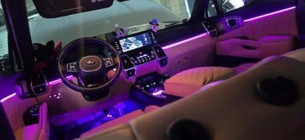 쏘렌토 MQ4 엠비언트 라이트 시공 / 부산,김해