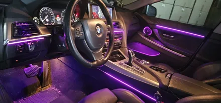 부산 엠비언트 라이트 BMW 6시리즈 무드램프 조명 시공 후기 / 부산,김해