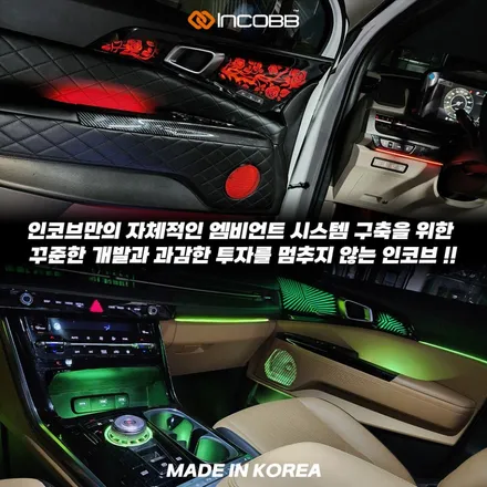 KA4 카니발 엠비언트 시공 오직 인코브에서만 만나볼 수 있는 특별한 프리미엄 버전 2 / 부산,김해