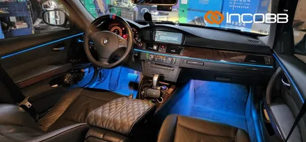 부산 BMW 3시리즈 E90 엠비언트 라이트 수입차 맛집 인코브 / 부산,김해