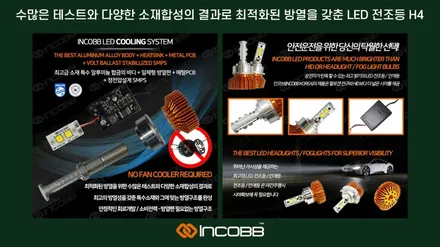 스타리아 전조등 교체 인코브 12월 한달간 역대급 파격 50% 할인 행사!! 🎁 필립스 48W LED H4 / 부산,김해