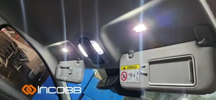 아반떼 cn7 LED실내등 교체 후 신세계! 신차느낌나는 인코브 필립스 LED 실내등 / 부산,김해