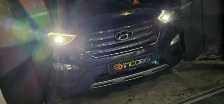 부산 싼타페DM 반사판 수리 광도미달 HID 벌브 교체 광량업 / 부산,김해