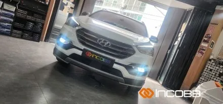 부산LED안개등 싼타페더프라임 인코브 필립스 36W LED안개등 전구 교체 장착 후기 / 부산,김해