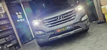 싼타페DM 반사판 수리 광도미달 부산에서 수리 교체 가능합니다 / 부산,김해