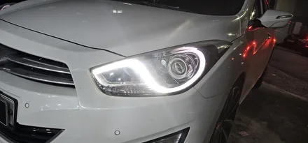 부산 I40 수리 데이라이트 DRL 헤드라이트 헤드램프 LED 점등 불량 고장 해결하세요 / 부산,김해