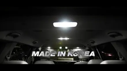 디 올 뉴 니로 하이브리드에 필립스LED로 실내등 교체 후 밝아진 시야의 즐거움 / 부산,김해