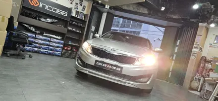 부산 K5 1세대 반사판 교체 수리 비용 양쪽 22만원 변환빔 광도 미달 부족 문제 해결 / 부산,김해