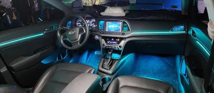 부산 엠비언트 라이트 아반떼AD 인코브엠비언트 버전 업그레이드 / 부산,김해