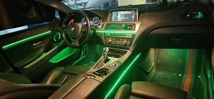 부산 엠비언트 라이트 BMW 6시리즈 무드램프 조명 시공 후기 / 부산,김해