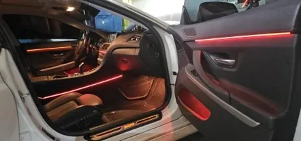 부산 엠비언트 라이트 BMW 6시리즈 무드램프 조명 시공 후기 / 부산,김해