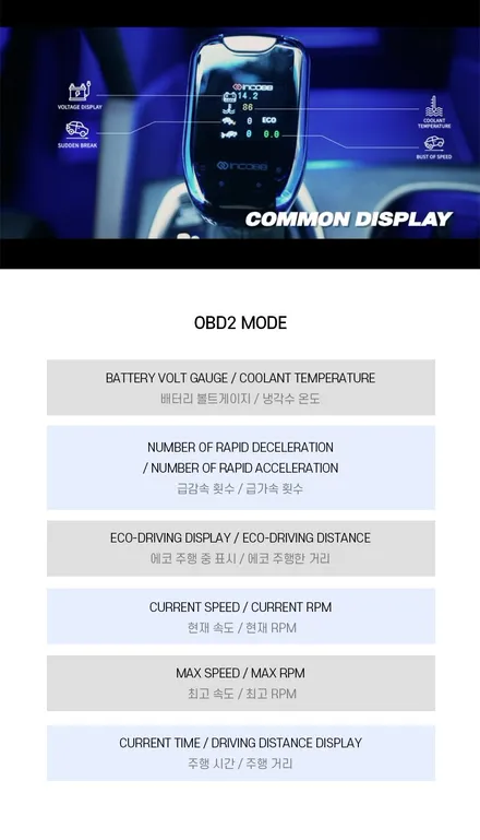 넥쏘 LED 실내등 추천! 인코브 필립스 LED 실내등 / 엠비언트 / 디지털기어봉! / 부산,김해