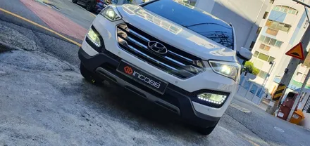 부산 싼타페 DM 전조등 교체 인코브 시공 / 필립스 정품 LED 국내 생산 / 부산,김해