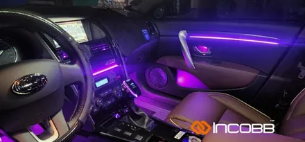 부산 SM 노바 엠비언트 라이트 제조사 인코브 버전1부터 버전5까지 시공 / 부산,김해