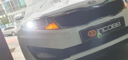 부산 k5 HID 벌브 D1S 교체 광량업 하고  반사판 수리 까지  마무리 / 부산,김해