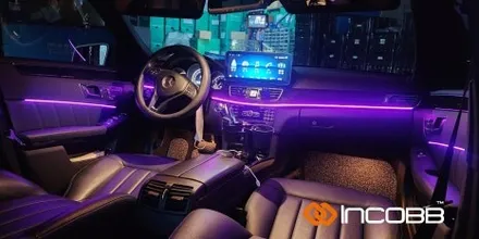 부산 엠비언트 라이트 벤츠 E클래스 W212 인코브 디자인 시공편 / 부산,김해