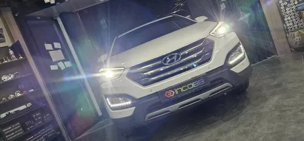 부산 싼타페DM 광도미달 불합격 반사판 수리로 해결하세요 / 부산,김해