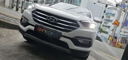 싼타페 더 프라임 반사판 교체 수리 변환빔 광도 미달 부족 자동차 검사 불합격 문제 해결 / 부산,김해