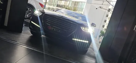 EQ900 라이트 처짐 상향등 동작 불량 HID 벌브 전구 교체 광량업그레이드 / 부산,김해