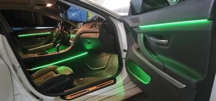 부산 엠비언트 라이트 BMW 6시리즈 무드램프 조명 시공 후기 / 부산,김해
