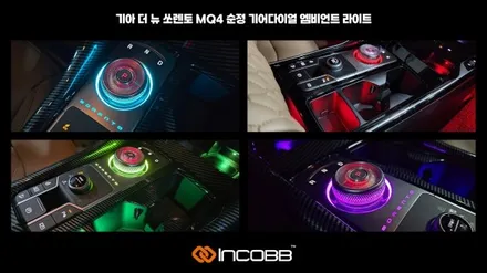 KA4 카니발 엠비언트 라이트 시공 부산 인코브 본사 전문 시공 / 부산,김해