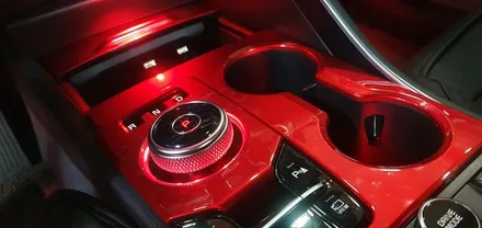 K5 DL3 기어다이얼 엠비언트! 제조사 인코브 LED 풋등, 부산 LED 기어다이얼, LED 컵홀더, 콘솔, 조그다이얼 엠비언트 ★렌즈로 완성★ / 부산,김해