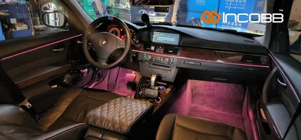 부산 BMW 3시리즈 E90 엠비언트 라이트 수입차 맛집 인코브 / 부산,김해