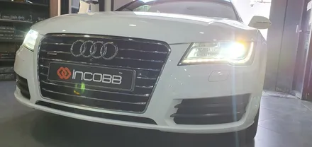 부산 수입차 아우디 A7 HID D3S 벌브 전구 광량업 심봉사 눈뜨다 / 부산,김해
